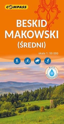 Beskid Makowski mapa laminowana 1:50 000 Beskid Makowski mapa laminowana 1:50 000 von Compass