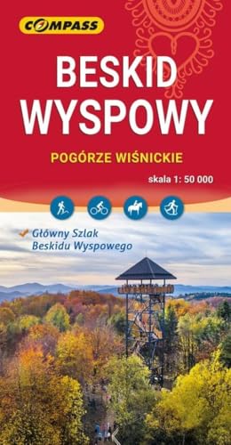 Beskid Wyspowy Pogórze Wiśnickie 1:50 000 Beskid Wyspowy Pogórze Wiśnickie 1:50 000 von Compass