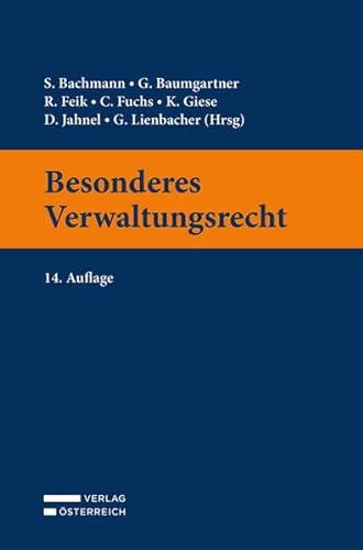 Besonderes Verwaltungsrecht von Verlag Österreich