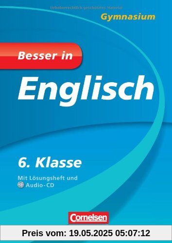 Besser in Englisch - Gymnasium 6. Klasse - Cornelsen Scriptor