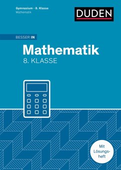 Besser in Mathematik - Gymnasium 8. Klasse von Cornelsen Verlag Scriptor / Duden / Bibliographisches Institut