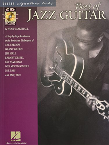 Best Of Jazz Guitar Signature Licks (Book / CD): Noten, CD für Gitarre von HAL LEONARD