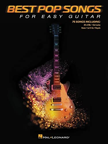 Best Pop Songs -No Tab Book- (For Easy Guitar): Noten von Hal Leonard Publishing Corporation