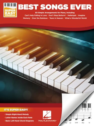 Best Songs Ever Super Easy Piano Songbook Best Songs Ever Super Easy Piano Songbook von Hal Leonard