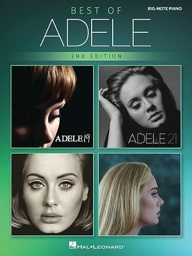 Best of Adele: Big-Note Piano (Easy Songbook) von HAL LEONARD