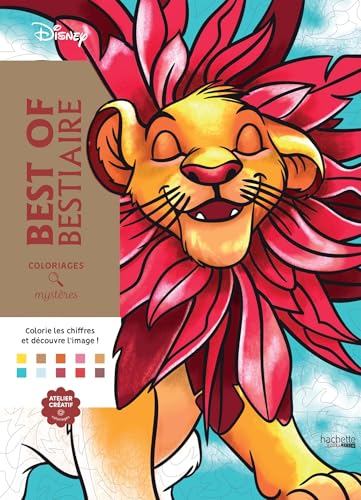 Coloriages mystères Disney - Best of Bestiaire