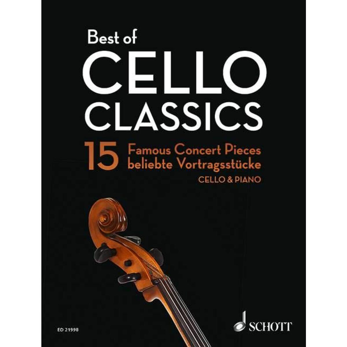 Best of Cello Classics Best of Cello Classics von Schott Music