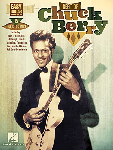 Best Of Chuck Berry: Noten, Songbook für Gitarre (Easy Guitar Play-along): With Notes & Tabs, 15 Classic Songs