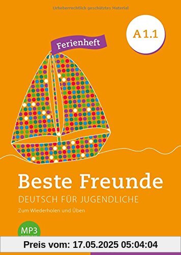 Beste Freunde A1/1: Deutsch als Fremdsprache / Ferienheft (BFREUNDE)