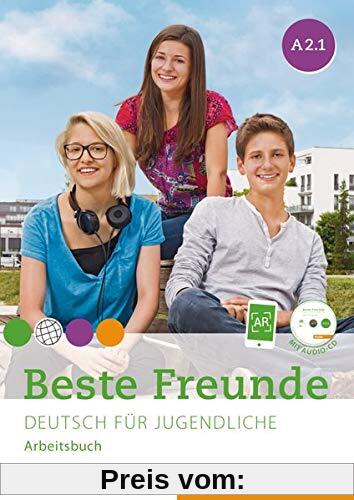 Beste Freunde A2/1: Deutsch für Jugendliche.Deutsch als Fremdsprache / Arbeitsbuch mit Audio-CD