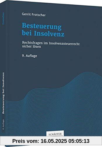 Besteuerung bei Insolvenz: Rechtsfragen im Insolvenzsteuerrecht sicher lösen