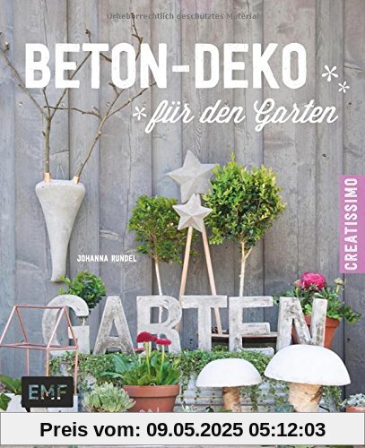 Beton-Deko für den Garten