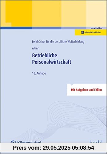 Betriebliche Personalwirtschaft Betriebliche Personalwirtschaft