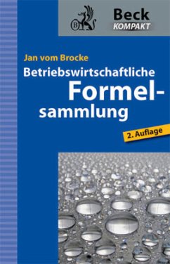 Betriebswirtschaftliche Formelsammlung von Beck Juristischer Verlag