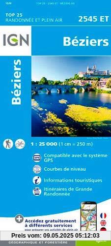Beziers 1:25 000