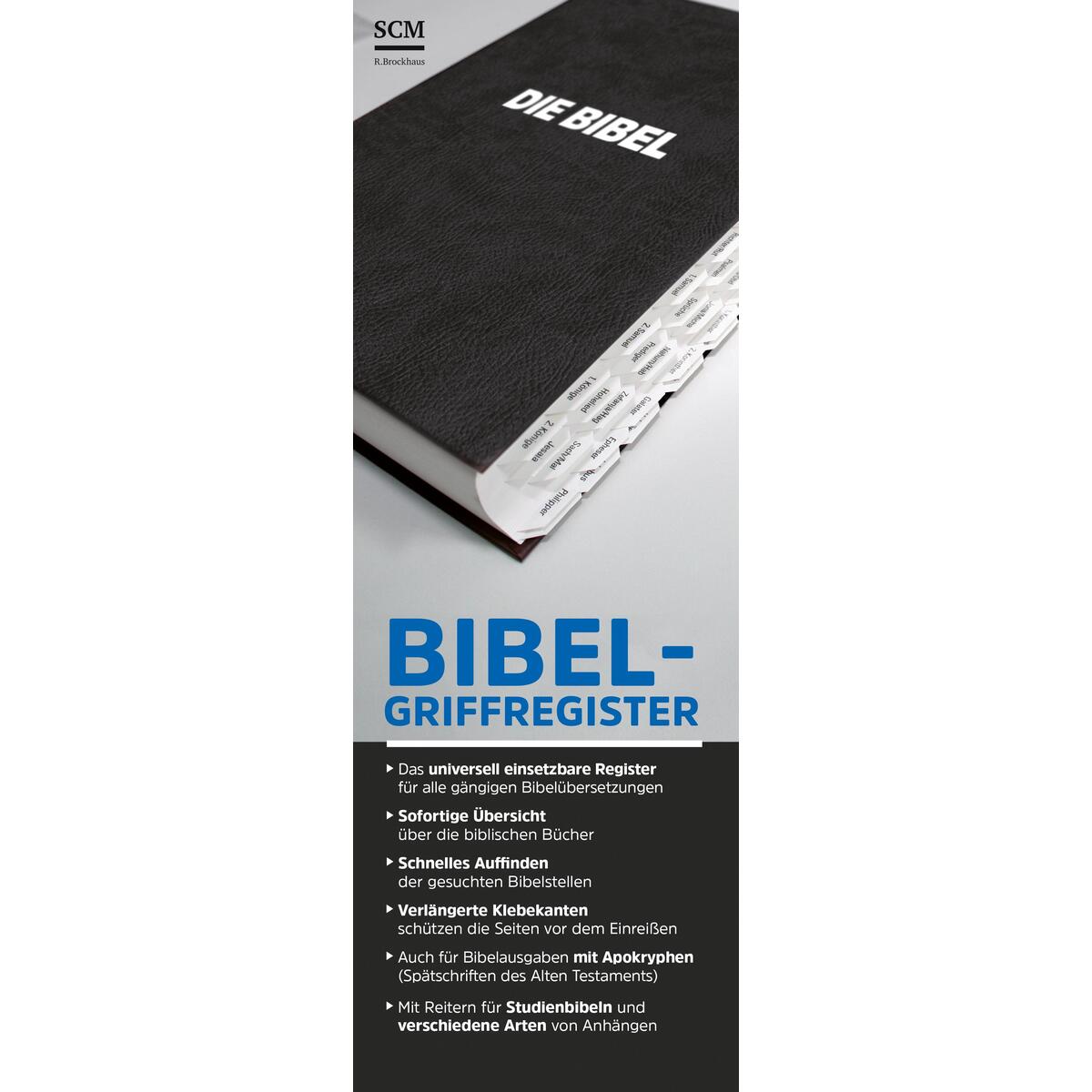 Bibel-Griffregister von SCM Brockhaus, R.