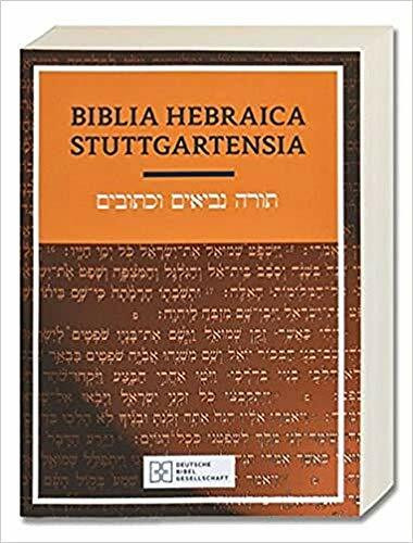 Bibelausgaben, Biblia Hebraica Stuttgartensia, Studienausgabe (Ediciones científicas de la Deu... Bibelausgaben, Biblia Hebraica Stuttgartensia, Studienausgabe (Ediciones científicas de la Deu...