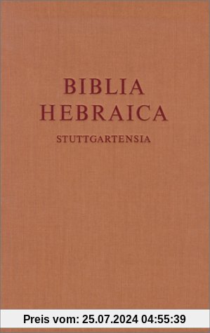 Bibelausgaben, Biblia Hebraica Stuttgartensia (Nr.5218)