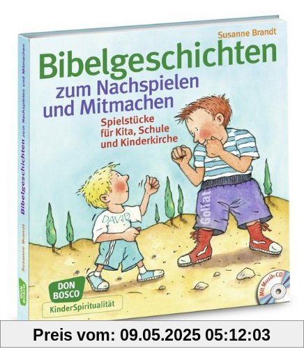 Bibelgeschichten zum Nachspielen und Mitmachen: Spielstücke für Kita, Schule und Kinderkirche. Musik-CD mit ca. 70 Minuten Spielzeit Bibelgeschichten zum Nachspielen und Mitmachen: Spielstücke für Kita, Schule und Kinderkirche. Musik-CD mit ca. 70 Minuten Spielzeit