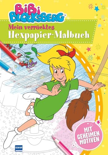 Bibi Blocksberg - Hexpapier Malbuch: Malen mit Bibi Blocksberg - geheime Motiven zum Ausmalen und Schraffieren von ULLMANN MEDIEN