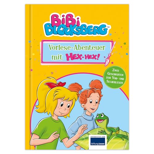 Bibi Blocksberg Vorlesegeschichten: Kinderbuch ab 4 Jahre mit 2 magischen Abenteuern - zum Vor- und Selbstlesen von LINGEN
