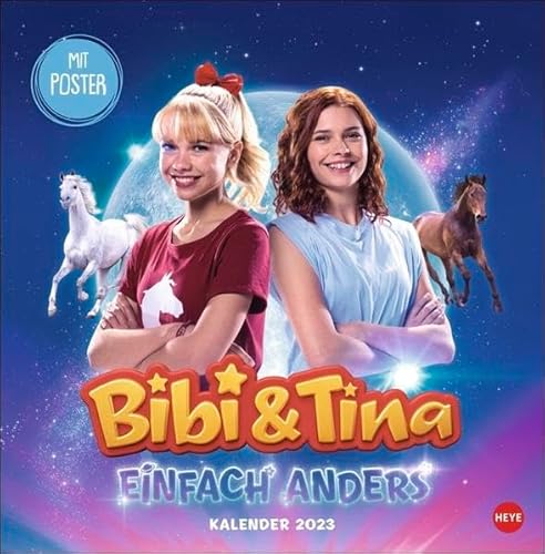 Bibi und Tina Film Broschurkalender 2023. Wandkalender mit zauberhaften Filmausschnitten aus "Einfach anders". Kalender für Kinder 2023 mit Postern zum Heraustrennen. 30x30 cm. Bibi und Tina Film Broschurkalender 2023. Wandkalender mit zauberhaften Filmausschnitten aus "Einfach anders". Kalender für Kinder 2023 mit Postern zum Heraustrennen. 30x30 cm.