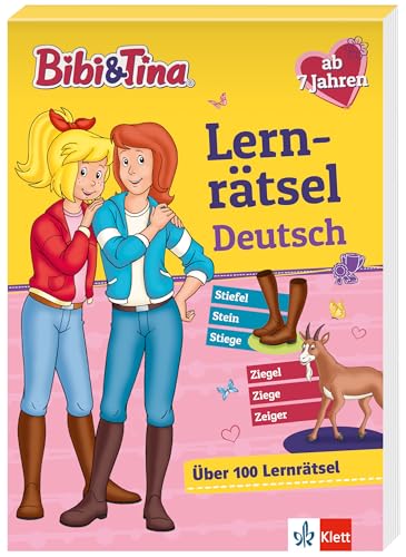 Bibi & Tina Mein Lernrätsel-Block Deutsch für die 2. Klasse: Grundschule, ab 7 Jahren (Bibi und Tina) von Klett Lerntraining