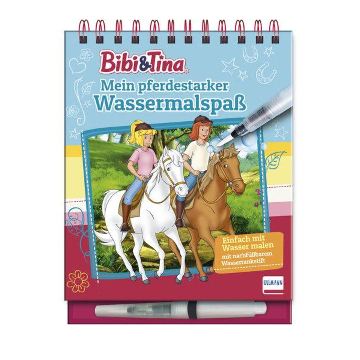 Bibi & Tina - Mein pferdestarker Wassermalspaß Bibi & Tina - Mein pferdestarker Wassermalspaß von Ullmann Medien GmbH