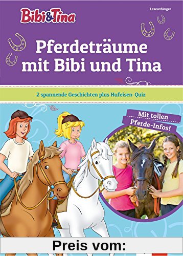 Bibi & Tina - Pferdeträume mit Bibi und Tina: Leseanfänger 1. Klasse (Bibi und Tina - Lesen lernen mit dem Schulbuchprofi)