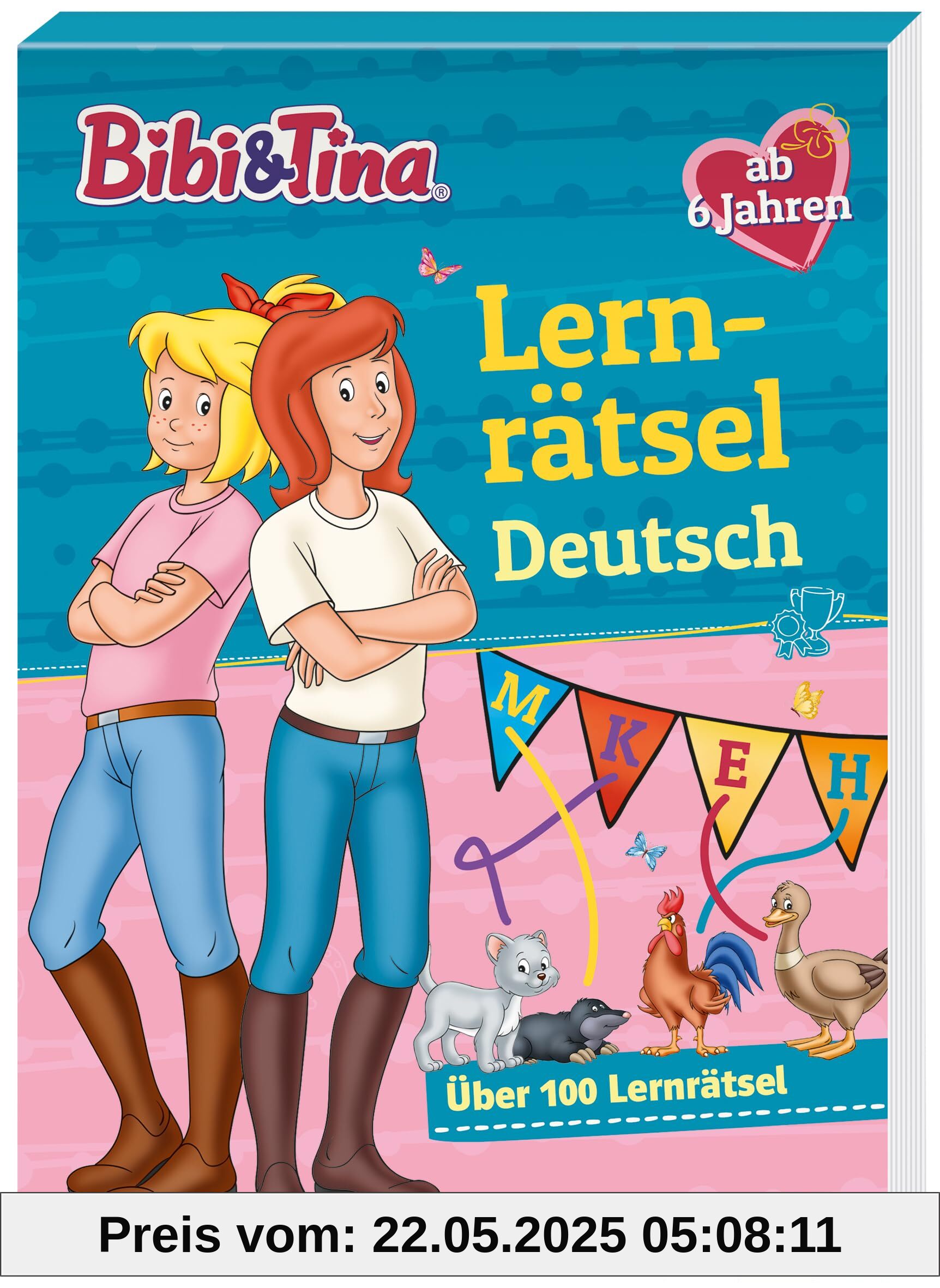 Bibi und Tina: Lernrätsel Deutsch ab 6 Jahren