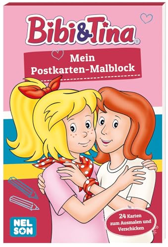 Bibi & Tina: Mein Postkarten-Malblock: 24 Postkarten zum Ausmalen für Jungen und Mädchen ab 4 Jahren (Bibi & Tina: Freunde für immer!) Bibi & Tina: Mein Postkarten-Malblock: 24 Postkarten zum Ausmalen für Jungen und Mädchen ab 4 Jahren (Bibi & Tina: Freunde für immer!) von Nelson
