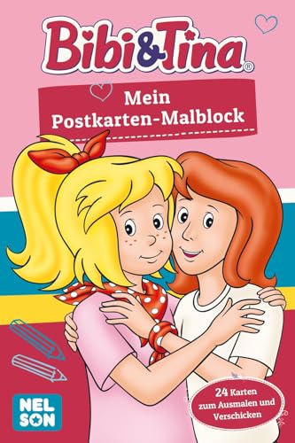 Bibi & Tina: Mein Postkarten-Malblock: 24 Postkarten zum Ausmalen für Jungen und Mädchen ab 4 Jahren (Bibi & Tina: Freunde für immer!) Bibi & Tina: Mein Postkarten-Malblock: 24 Postkarten zum Ausmalen für Jungen und Mädchen ab 4 Jahren (Bibi & Tina: Freunde für immer!)