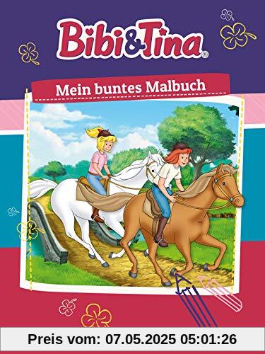 Bibi und Tina: Mein buntes Malbuch: 80 Ausmalseiten (Bibi & Tina)