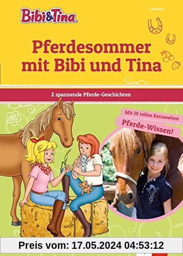Bibi & Tina: Pferdesommer mit Bibi und Tina: 2 Pferde-Geschichten plus Hufeisen-Quiz. Mit 10 Extra-Seiten Pferde-Wissen! Erstleser 2. Klasse, ab 7 Jahren (Lesen lernen mit Bibi und Tina)