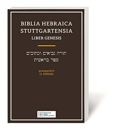 Biblia Hebraica Stuttgartensia / Liber Genesis
