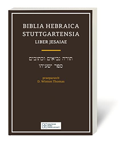 Biblia Hebraica Stuttgartensia / Liber Jesaiae
