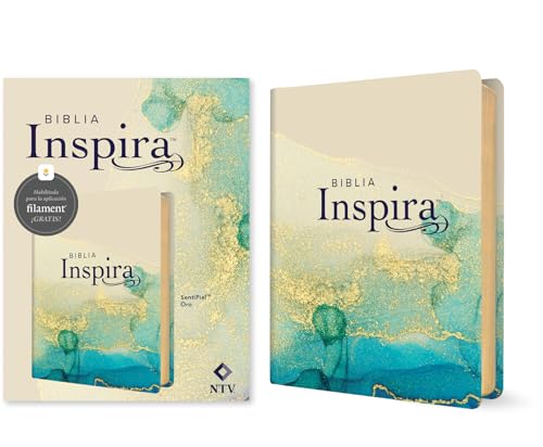 Biblia Inspira Ntv Con Filament (Sentipiel, Oro) von Tyndale House Publishers