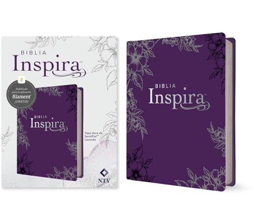 Biblia Inspira Ntv Con Filament (Tapa Dura de Sentipiel, Lavanda) von Tyndale House Publishers