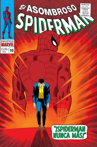 Biblioteca marvel el asombroso spiderman 10. 1967: the amazing spider-man 46-50, marvel super-heroes von PANINI ESPAÑA S.A.
