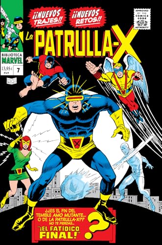 Biblioteca marvel la patrulla-x 7. 1967-68: the x-men 36-40, not brand echh 4, 8 usa von PANINI ESPAÑA S.A.
