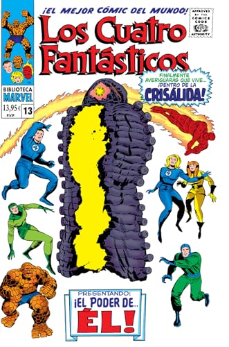 Biblioteca marvel los 4 fantásticos 13. 1967: fantastic four 65-67, annual 5, not brand ecch 1, 5 us von PANINI ESPAÑA S.A.