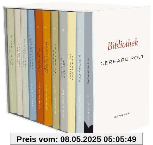 Bibliothek: Werke in 10 Bänden und ein Begleitbuch Bibliothek: Werke in 10 Bänden und ein Begleitbuch