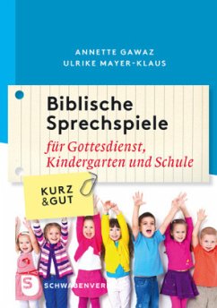 Biblische Sprechspiele von Schwabenverlag