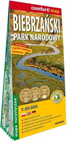 Biebrzański Park Narodowy Mapa turystyczna 1:85 000 von ExpressMap