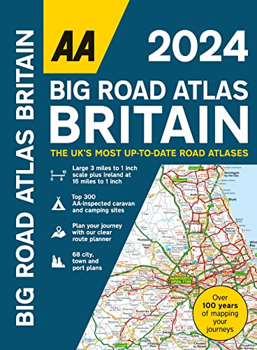 Aa Big Road Atlas 2023 Britain (AA Road Atlas Britain) von Automobile Association
