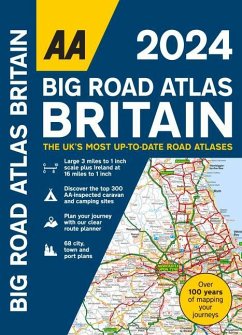 Big Road Atlas Britain 2024 von AA Publishing