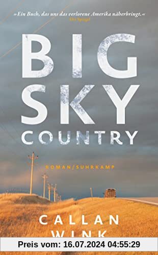 Big Sky Country (suhrkamp taschenbuch)