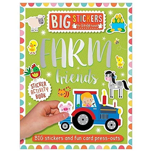 Big Stickers for Little Hands: Farm Friends von Make Believe Ideas