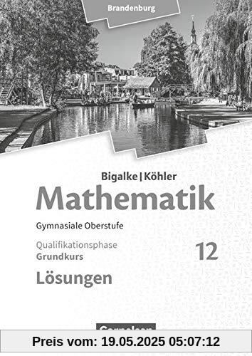 Bigalke/Köhler: Mathematik - Brandenburg - Ausgabe 2019: 12. Schuljahr - Grundkurs: Lösungen zum Schülerbuch Bigalke/Köhler: Mathematik - Brandenburg - Ausgabe 2019: 12. Schuljahr - Grundkurs: Lösungen zum Schülerbuch