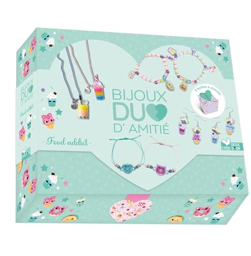 Bijoux duo d'amitié - Foodaddict - coffret avec accessoires von DEUX COQS D OR
